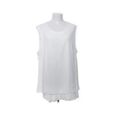 Topp (Vit) från Plus Polyester, Viskos, Elastan