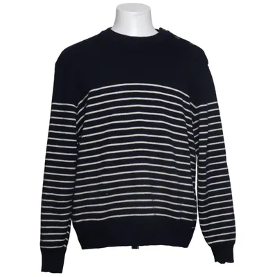 Sweater (Blue, White) from Saint James Wool