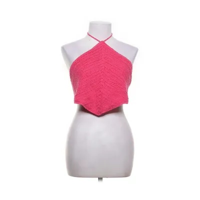 Halterneck top (Pink) fra Gina Tricot