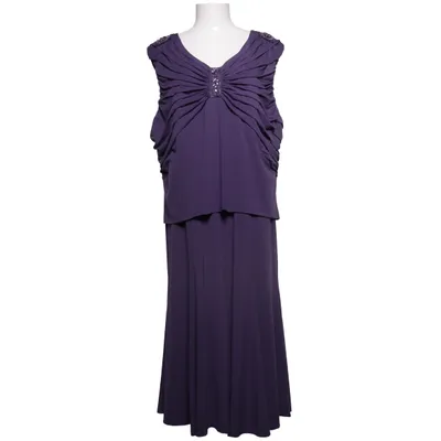 Robe de soirée (Violet) de Mim Élasthane, Polyester