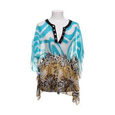 Beach dress (Blue, Multicolored) from Tricotonic Silk, Viscose