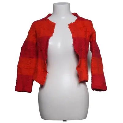 Cardigan (Red, Pink) from Marc Cain Acrylic, Alpaca wool, Polyamide