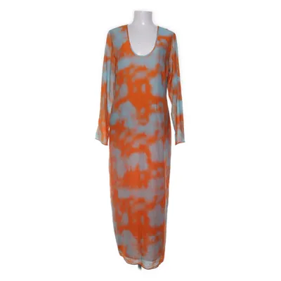 Maxi jurk (Blauw, Oranje) van Samsøe & Samsøe Polyamide, Polyester, Viscose