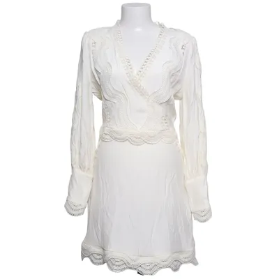 Dress (White) from Copenhagen Muse Polyester, Viscose