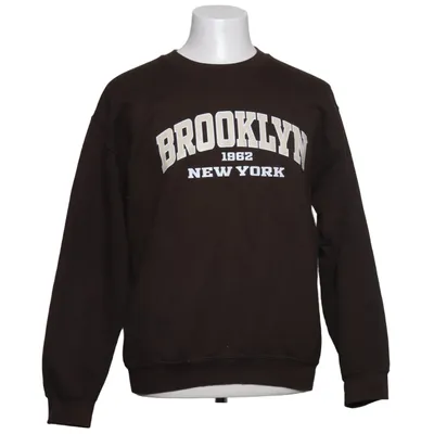 Collegetröja (Brun) från Gildan Bomull, Polyester
