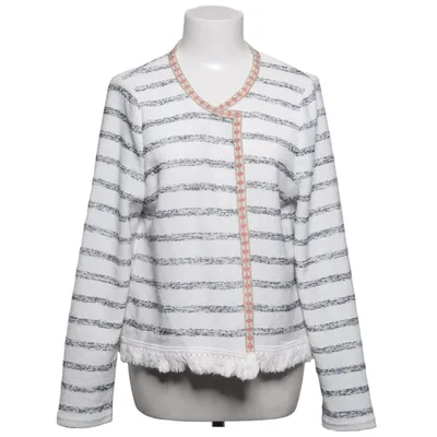 Kofta (Vit, Blå) från G!na Bomull, Polyester, Viskos