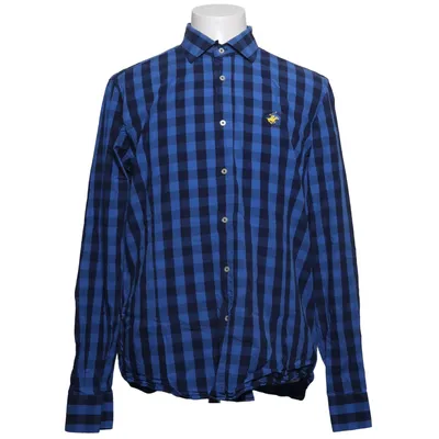 Skjorta (Blå, Svart) från Beverly Hills Polo Club Bomull, Elastan