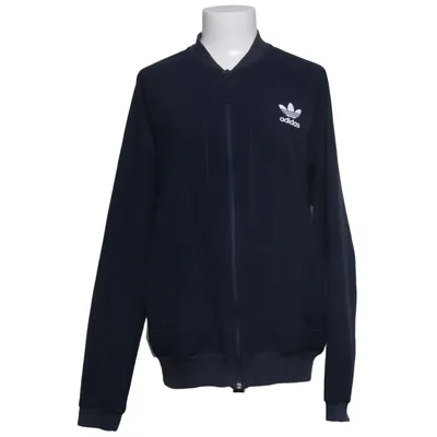 Sports jacket (Blue) from Adidas Originals Cotton, Elastane, Polyester