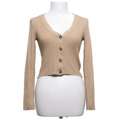 Strickjacke (Beige) von Divided by H&M Acryl, Viskose, Polyamid
