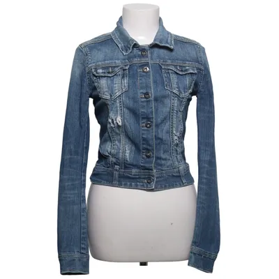 Spijkerjas (Blauw) van Stradivarius Katoen, Elastaan