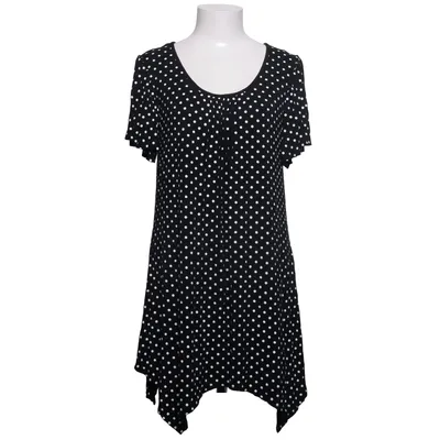 Tunika (Svart, Vit) från Tessa Elastan, Viskos