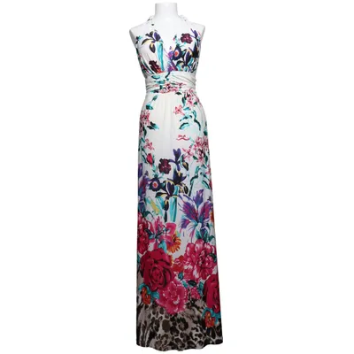Maxi jurk (Wit, Roze, Meerkleurig) van Maille Demoiselle