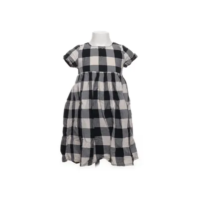 Dress (Black, White) from Lindex Kids Cotton