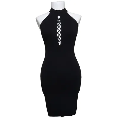 Robe (Noir) de Allyson Polyamide, Viscose