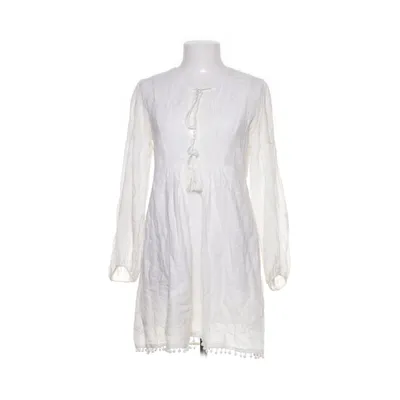 Jurk (Off-white) van Zara Woman Katoen