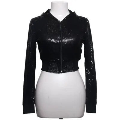Capuchon sweater (Zwart) van Maner Katoen, Polyester