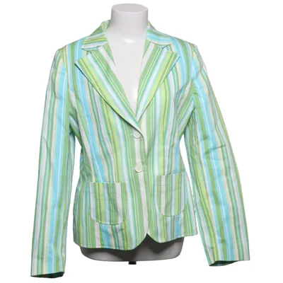 Kavaj (Grön, Blå, Vit) från Gianini Bomull, Elastan, Polyester