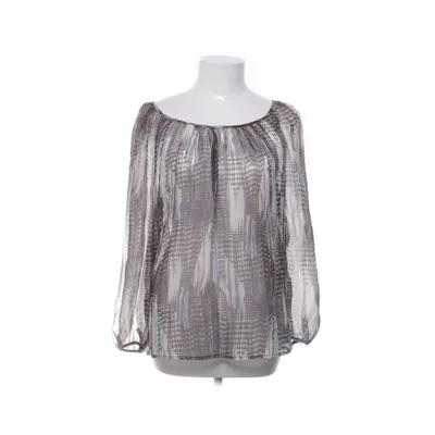 Blouse (Brown, Transparent) from Shanghai Tang Silk