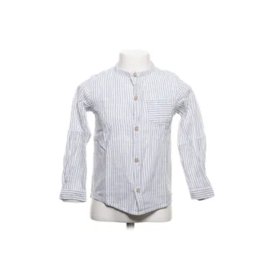 Shirt (White, Blue) from Newbie by KappAhl Organic cotton