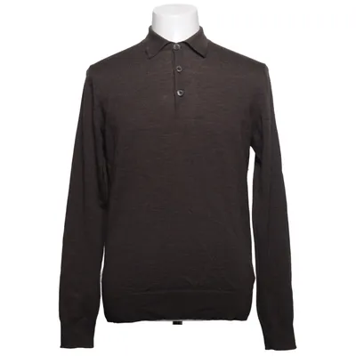 Sweater (Brown) from Morris Heritage Merino wool