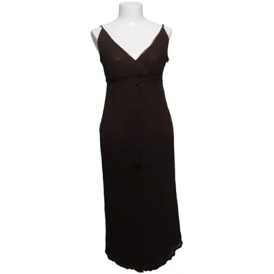 Robe (Marron) de Proud Polyester, Soie