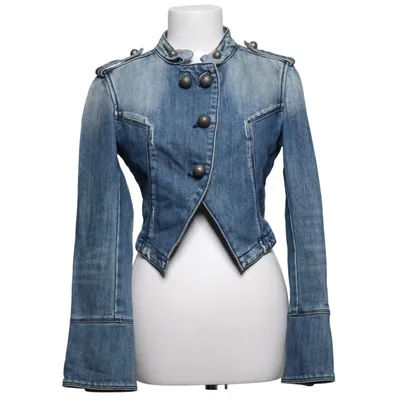 Jeansjacke (Blau) von Muccia Baumwolle