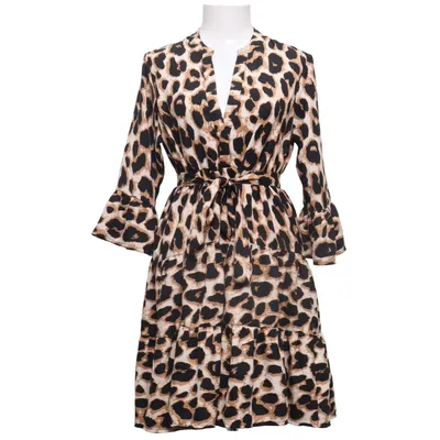 Robe (Pgathena 3/4 Belt Short Dress) de Pigalle Polyester