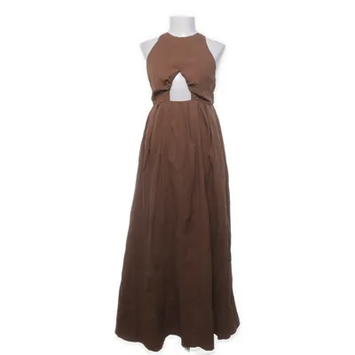 Långklänning (Brun) från Hope Bomull, Polyester