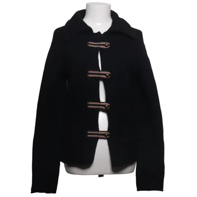 Cardigan (Noir) de Hunkydory Angora, Polyamide, Laine