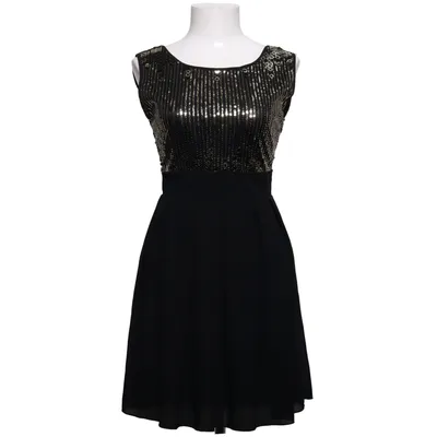 Robe de cocktail (Noir, Or) de Blinc Polyester