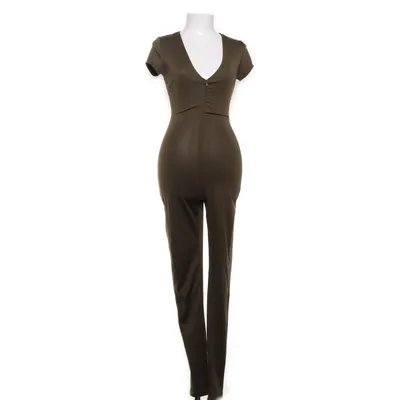 Jumpsuit (Green) from Fashion Nova Elastane, Polyester