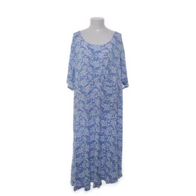 Jurk (Blauw, Wit) van Ellos Viscose, Elastaan