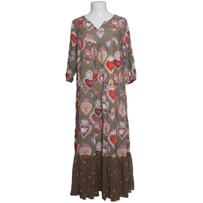 Robe longue (Marron, Multicolore) de Chantal. B