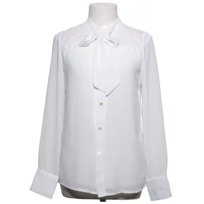 Pussy bow blouse (White) from Dani Polyester