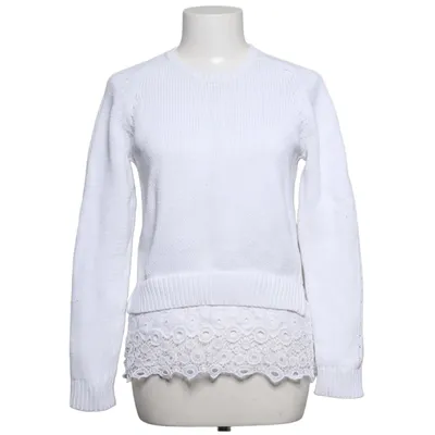 Sweater (White) from Club Monaco Cotton, Polyamide, Silk