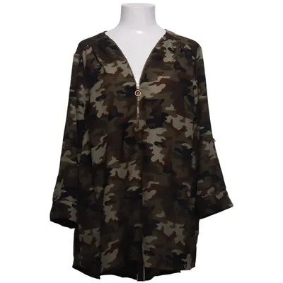 Blouse (Green, Brown, Black) from Plus Size Polyester