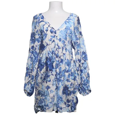 Robe (Bleu, Blanc) de H&M Polyamide, Viscose