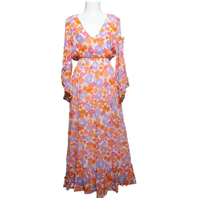 Långklänning (Orange, Rosa, Lila, Flerfärgad) från Sundress Viskos