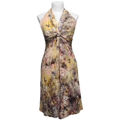 Neckholderkleid (Beige, Braun, Mehrfarbig) von Miss Vain