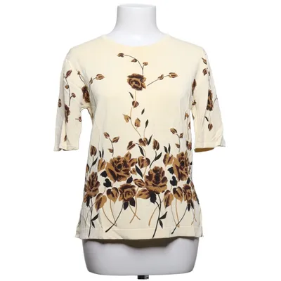 Top (Beige, Brown, Black) from Huanqiu Cotton, Elastane, Viscose