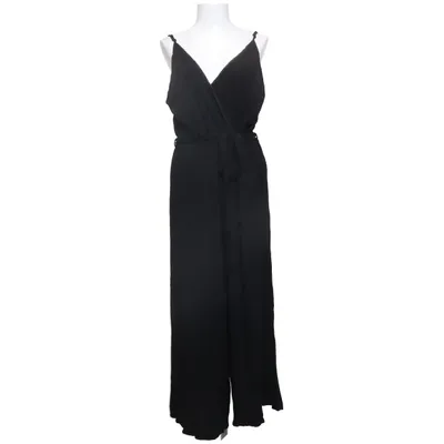 Buksedragt (Sort) fra ASOS Design Bomuld, Viscose