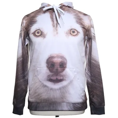 Sweat à capuche (Marron, Blanc) de Aloha From Deer Polyester