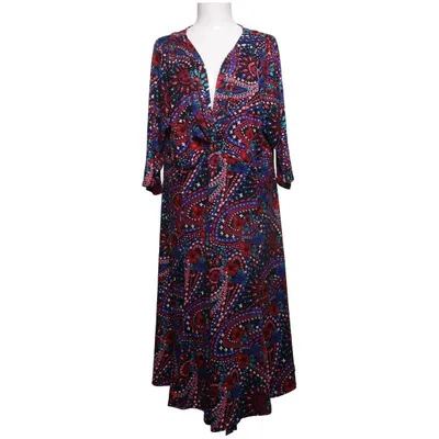 Robe portefeuille (Noir, Multicolore) de Scarlett & Jo Élasthane, Polyester