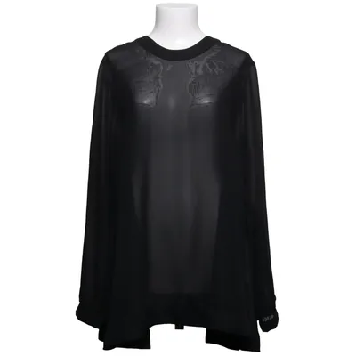 Blouse (Zwart) van Velour