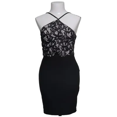 Kjole (Sort, Hvid) fra Ariana Lipsy Elastan, Polyamid, Polyester