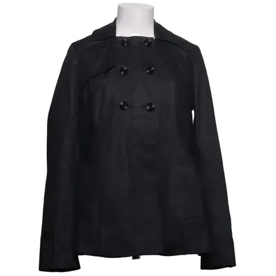Trenchcoat (Zwart) van Samsøe & Samsøe Katoen, Elastaan