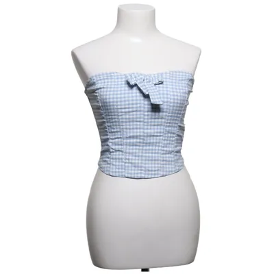 Tube Top (Blau, Weiß) von Altar'd State Elasthan, Polyamid, Polyester, Viskose