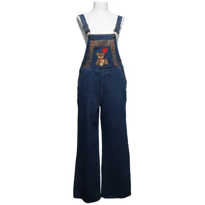 Hängselbyxor (Blå) från Cider Bomull, Polyester