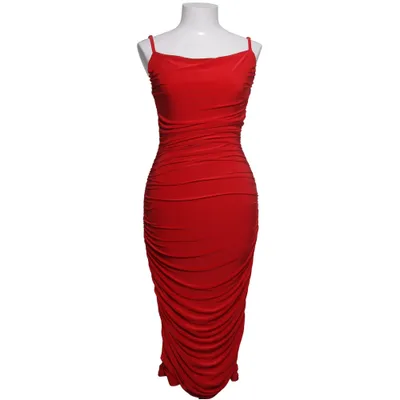 Robe (Rouge) de Quiz Élasthane, Polyester