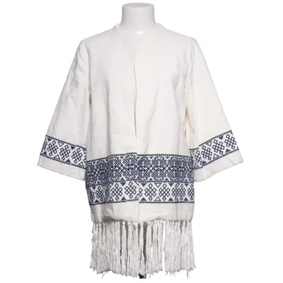 Cardigan (Blanc, Bleu) de Zara Trafaluc Coton, Polyester